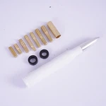 White 50 Cal Bullet Antenna Aerial Set New (ships From Texas) Us. Fixed Price $19.95.
