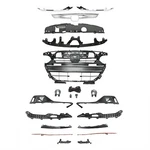 For Accord 2021 2022 Front Bumper Grilles Trims Support Bracket Fog Light Kit. Fixed Price $165.09.