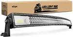 Nilight 18015C-A Led Bar 52INCH 783W Curved Triple Row Flood Spot Combo. Fixed Price $159.64.