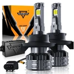 2X Auxbeam H13 9008 Led Headlight Bulbs High & Low Ford F-150 2004-2014. Fixed Price $59.99.