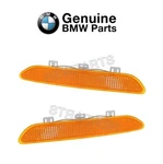 For E46 3-SERIES 03-06 Pair Set Of Front Left & Right Bumper Cover Reflectors. Fixed Price $64.95.