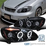 Fit 2003-2008 Toyota Corolla Halo Projector Headlight Glossy Black Smoke Led Bar. Fixed Price $166.95.