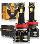Auxbeam H11 H9 H8 Led Headlight Bulb Low Fog 120W 25000LM 6500K White. Fixed Price $99.99.