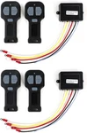 Qwork 12V Car Wireless Winch Electric Remote Control, 4 Pack Universal Mini.... Fixed Price $37.38.