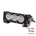 Lightronic Offroad 6" Single Row Led Bar, 6000K Cool White Flood Beam. Fixed Price $59.52.