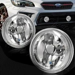 4" Round Chrome Housing Clear Lens Fog Driving Lights Kit + Switch Universal. Fixed Price $35.99.