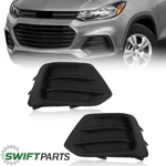 For 2017-2022 Chevrolet Trax Front Bumper Insert Fog Light Cover Left+right Side. Fixed Price $19.99.