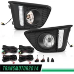Fit For 2014-17 Honda Jazz Halogen Front Bumper Driving Fog Lights W/wiring. Fixed Price $53.60.