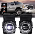 Drfg Led Fog Light With Drl Compatible For 2003-2006 Gmc Sierra 1500 White. Fixed Price $114.99.
