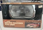 Rare Vintage Ushio Auxiliary Quartz-halogen Fog Lights UA416 Clear. Fixed Price $69.99.