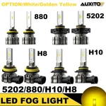 5202/880/H10/H8 Led Bulbs Golden Yellow/white Super Bright Fog Light Drl 4000LM. Fixed Price $25.64.