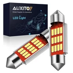 2 Auxito 36MM 6418 6000K White Led Bulb License Plate Dome Map Door Light Canbus. Fixed Price $8.54.
