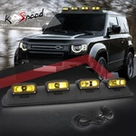 Universal Black Frame Amber Lens Off Road Driving Roof Mount Fog Light W/switch. Fixed Price $62.98.