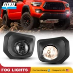 Fog Lights Assembly For 2016-2023 Toyota Tacoma SR5 Front Bumper Lamps Smoked. Fixed Price $50.99.