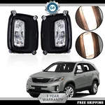 For Kia Sorento 2014-2015 Front Fog Lights Driving Lamps With Bezel Left+right. Fixed Price $40.88.