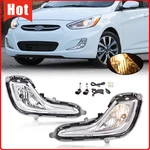Clear Bumper Fog Light Fit For 2012-2017 Hyundai Accent Sedan/hatchback New. Fixed Price $28.99.