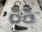 Jdm Nissan Cube BZ11 Fog Lights Lamps W/ Switch Left Right Pair P1290R P1209L. Fixed Price $129.50.