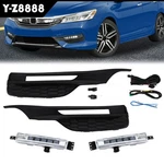 Fits 2016 2017 Honda Accord Led Fog Lights W/bezel Switch Set Driver & Passenger. Fixed Price $54.29.