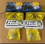 2X Hella Comet 450 Yellow Lens H3 12V Driving Light Lamp Part 4X4. Fixed Price $153.90.