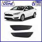 Forford Focus 2015-2018 MK3.5 Front Bumper Fog Light Covers Mat W/o Holes. Fixed Price $59.99.