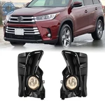 Front Bumper Fog Light Lamps+wiring+switch Kit For Toyota Highlander 2017-2019. Fixed Price $56.73.