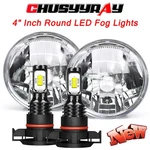 2PCS 4 Inch Round Front Bumper Led Fog Light For 2007-2018 Jeep Wrangler Jku. Fixed Price $37.99.