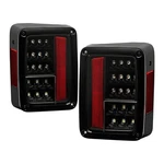 For Jeep Wrangler Jk 2018 Spyder Driver & Passenger Side Black Led Tail Lights. Fixed Price $153.01.