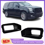 For 2015-2020 Gmc Yukon / Xl Gloss Black Fog Light Bezel Cover Trim Pair. Fixed Price $31.99.