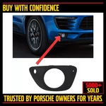 2015-2018 Porsche Macan Front Bumper Right Fog Light Lamp Bezel 95B807796B. Fixed Price $29.99.