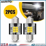 Auxito 31MM Festoon DE3175 Led Interior Map Light Bulb White DE3425 DE3021. Fixed Price $10.06.