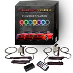 Rgb Led Halo Kit & Bluetooth App For 10-13 Chevy Camaro Headlight Fog Lights. Fixed Price $228.90.