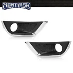 Fog Light Cover Lamp Bezel W/ Chrome Trim Fit For 2017-2020 Jeep Compass Lh Rh. Fixed Price $27.03.