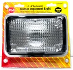 Peterson Tractor Implement Light 4"X6" Rectangular Halogen Flood V504HF-NEW. Fixed Price $29.90.