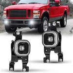 Led Fog Lights Assembly Fit 2008-2010 Ford F250/F350/F450 Super Duty Oe Stle. Fixed Price $62.99.