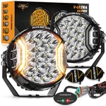 Auxbeam 3" 5" 7" Led Side Shooter Work Light Bar Fog Lamp Driving Pods White Drl. Fixed Price $263.99.