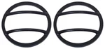 Kentrol Fog Light Cover Pair Black Stainless For Jeep Wrangler Jk 2007-18 80014. Fixed Price $50.99.