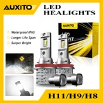 Auxito H11 Led Headlights Kit Low Beam Bulb Super Bright 6000K Cool White 5000LM. Fixed Price $18.99.