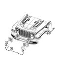 Genuine Mopar Front Fog Lamp 68667441AA. Fixed Price $112.27.