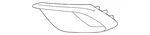 Genuine Mazda Bumper Cover Spacer Panel BHN1-50-C21A. Fixed Price $42.49.