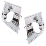 Pair Front Fog Light Trim Bezels 09 Ford Taurus Se 3.5L Duratec 8G1Z17E811AA. Fixed Price $88.62.