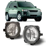 2005-2007 Ford Escape Clear Lens Front Bumper Fog Lights Lamps Left+right. Fixed Price $37.99.