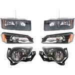 Headlight Kit For 02-06 Chevrolet Avalanche 1500 2500 With Fog. Fixed Price $257.85.