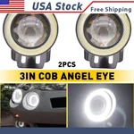 Auxito 3" Inch Projector Angel Cob Eyes Led Fog Lights Halo Ring Driving Lamps. Fixed Price $19.94.