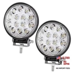 Round Bar 2PCS 4.3" 42W 4.3IN 14LED Spot Lights. Fixed Price $33.10.