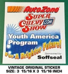 Autozone Super Chevy Show - Vintage Original Vinyl Decal Sticker. Fixed Price $5.75.