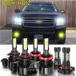 For Chevy Avalanche 2007-2013 6X Headlight+fog Bulbs Combo. Fixed Price $27.49.