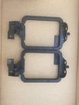 Bmw E34 Fog Light Bracket Set Lh Rh 134665 134666 525I 535I 540I 88-95 Hella Ad. Fixed Price $59.99.
