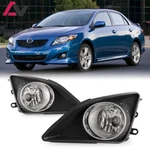 For 09-10 Toyota Corolla Pair Fog Lights Clear Lens Lamp+wiring+switch Bezel. Fixed Price $38.99.