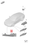 Genuine Porsche 911 Carrera Front Lights Left 992941107C. Fixed Price $572.23.