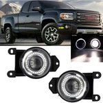 99 00 01 02 03 04 05 06 Gmc Yukon Sierra Denali Halo Projector Bumper Fog Lights. Fixed Price $47.99.